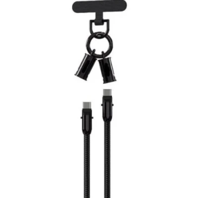 Cablu de date USB C PD 60W cu curea  si conexiune magnetica Andowl Q SJ16A