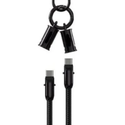 Cablu de date USB C PD 60W cu curea  si conexiune magnetica Andowl Q SJ16A