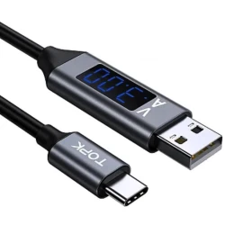 Cablu USB C cu Display Digital incarcare telefon mobil 