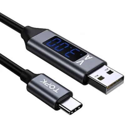 Cablu USB C cu Display Digital incarcare telefon mobil