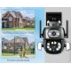 Camera de supraveghere Dubla PTZ 8MP 4K Q-S800 cu Aplicatie GRI