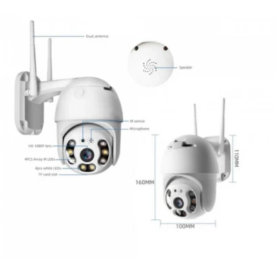 Camera de supraveghere GLOB Wireless Full HD cu rotire