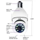 Camera de supraveghere Wifi SOCLU E27 rotatie 360 grade SMART