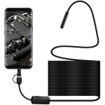 Camera Inspectie Endoscop 5 Metri  Android Waterproof Universala Slim pentru Inspectie Auto MicroUsb tai
