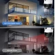 Camera inteligenta de Supraveghere cu Unghi Wide HD 4MP Rotunda Alba