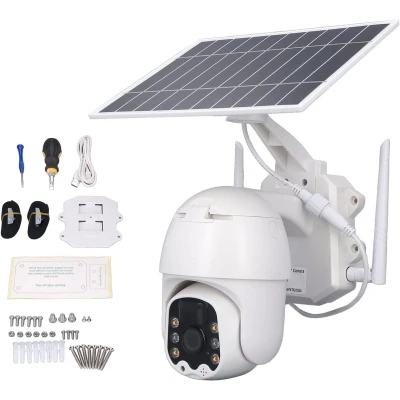 Camera supraveghere PTZ Solara fara fir pentru exterior