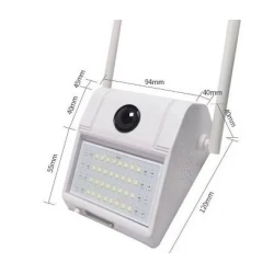 Camera Wifi Lampa de perete Lumina LED HD 1080P ALBA cu senzor de miscare