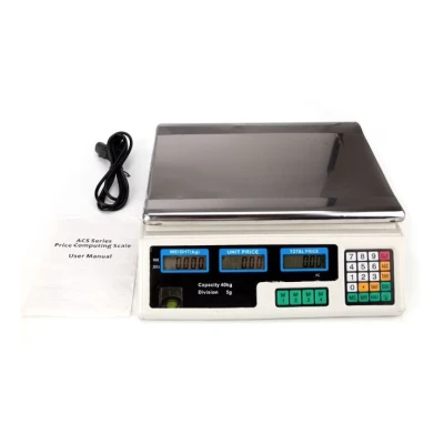 Cantar Electronic 40kg Piata Digital Comercial Pentru Fructe Si Legume