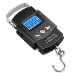 Cantar electronic MRG P-WH-A08, 50 Kg, Ecran Digital, Negru