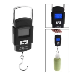 UB Cantar electronic MRG P-WH-A08, 50 Kg, Ecran Digital, Negru