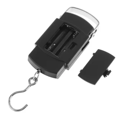 Cantar electronic MRG P-WH-A08, 50 Kg, Ecran Digital, Negru