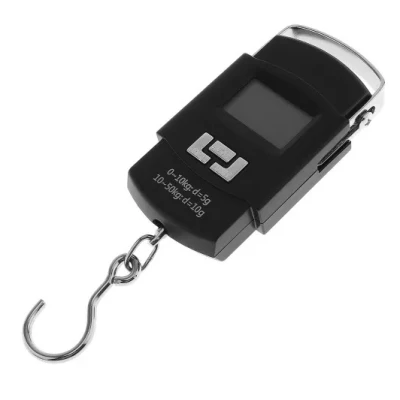 Cantar electronic MRG P-WH-A08, 50 Kg, Ecran Digital, Negru