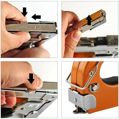 Capsator Tapiterie Manual 3 in 1 Reglabil + 100 Capse