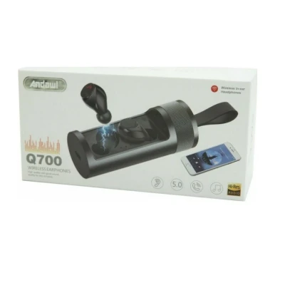 Casti bluetooth Andowl Q700 cu statie de incarcare