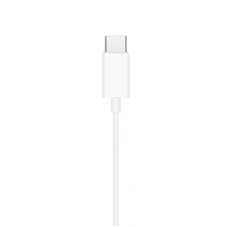 Casti In-Ear AirPods cu Fir Albe USB Type C