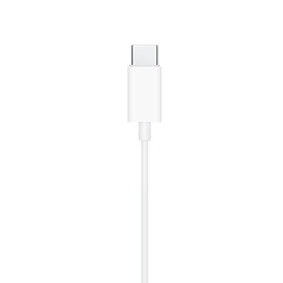 Casti In-Ear AirPods cu Fir Albe USB Type C