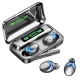 Casti In Ear TWS F9 Bluetooth 5.0 Wireless IPX7 4000mAh HiFi
