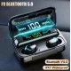 Casti In Ear TWS F9 Bluetooth 5.0 Wireless IPX7 4000mAh HiFi
