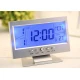Ceas cu ecran LCD DS 8082 Argintiu