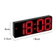 Ceas digital LED DS-3806M cu afisaj ROSU