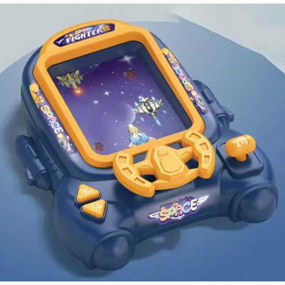 Consola de jocuri arcade tip aventura spatiala pentru copii