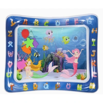 Covoras cu apa senzoriala pentru bebelusi 60x51x8 cm Gonflabil