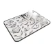 Covoras super absorbant pentru scurgere vesela si tacamuri 30x40 cm