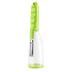 Decojitor cu cutie de colectare resturi din Plastic Verde