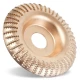 Disc Polizor Unghiular Lemn Rotunjit 100 Ø Gold