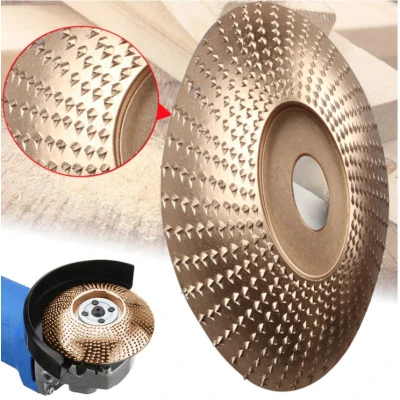 Disc Polizor Unghiular Lemn Rotunjit 100 Ø Gold