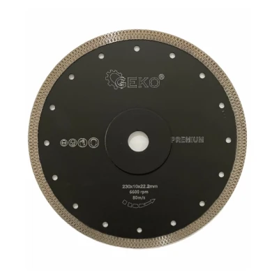 Disc taiere 230 x 22.23mm pentru taiat gresie faianta piatra premium negru
