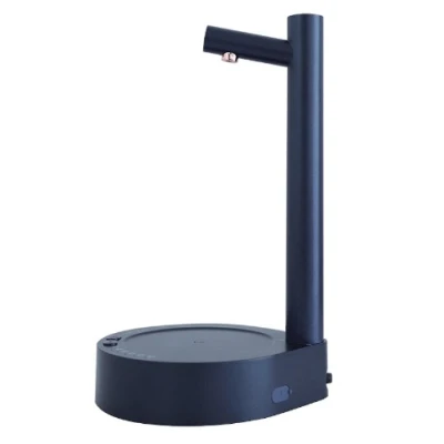 Dozator apa de birou din Inox cu Incarcare USB Alb/Negru