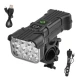 Far LED pentru bicicleta 12 LED 5 Moduri Iluminare + Claxon XK-012