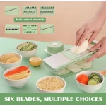 Feliator Manual Tip Mandolina 6 in 1 cu Recipient