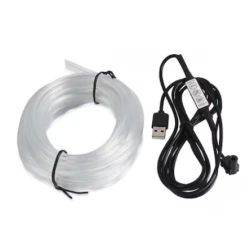 Fir RGB 2m lumina ambientala auto cu alimentare mufa USB 