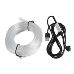 Fir RGB 5m lumina ambientala auto cu alimentare mufa USB 