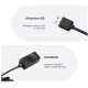 Fir RGB 5m lumina ambientala auto cu alimentare mufa USB
