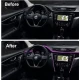 Fir RGB 5m lumina ambientala auto cu alimentare mufa USB