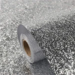 Folie Aluminiu Autoadeziva ARGINTIE Rezistenta 60x300 cm LY