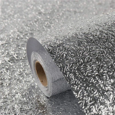 UB Folie Aluminiu Autoadeziva ARGINTIE Rezistenta 60x300 cm LY