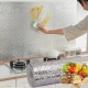 Folie Aluminiu Autoadeziva ARGINTIE Rezistenta 60x300 cm LY