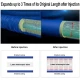 UB Furtun Extensibil ALBASTRU Creponat 22m MAGIC HOSE