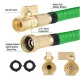 Furtun extensibil pentru gradina SUPER HOSE 75 FT = 22.5m VERDE