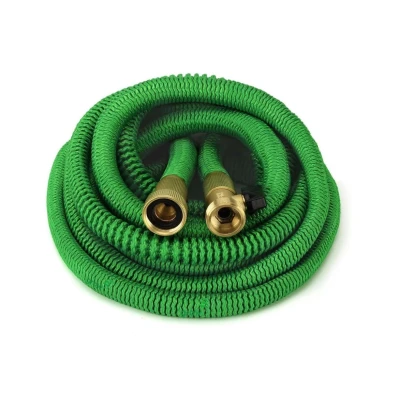 Furtun extensibil pentru gradina SUPER HOSE 75 FT = 22.5m VERDE