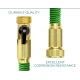 Furtun extensibil pentru gradina SUPER HOSE 75 FT = 22.5m VERDE