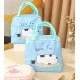 Geanta de pranz termica din panza Love Cat