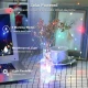 Ghirlanda COLORATA 5m 50LED la priza Luminoasa Decorativa din Cupru