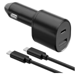 Incarcator auto dublu super rapid (45W+15W) 