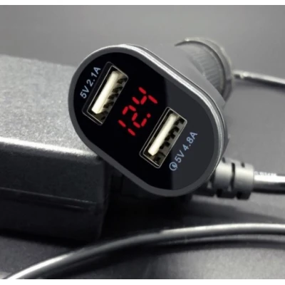 Incarcator Auto Olesson 1648 USB-A NEGRU