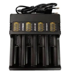 Incarcator MS-484AX 4 Acumulatori 4.2V Li-Ion 18650 cu 4 Porturi la priza 220V 